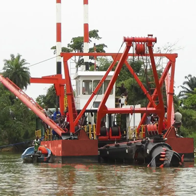 River Cutter Sand Dredger Statek do pogłębiania piasku rzecznego